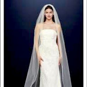 Crystal cluster veil